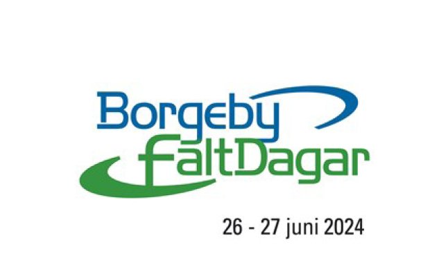 Besuchen Sie Evers @ Borgeby Fältdagar 2024, Schweden. Stand E179 
